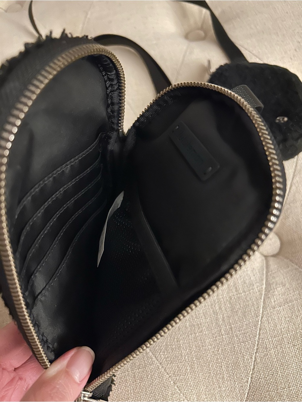 lululemon athletica Black Sherpa Crossbody with Mini Coin Pod - Picture 4 of 7